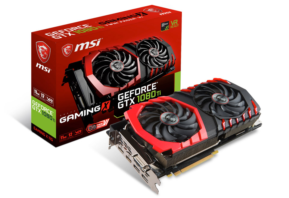 GeForce GTX 1080 Ti GAMING X 11G | MSI グラフィックボード GeForce