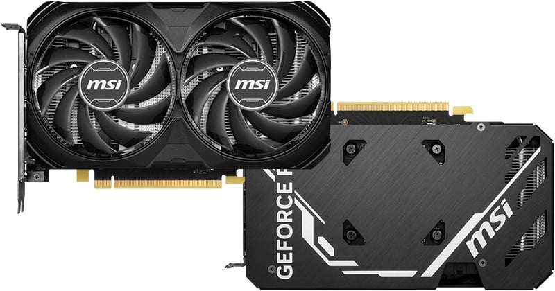 GeForce RTX 4060 Ti VENTUS 2X BLACK 16G OC | MSI グラフィック