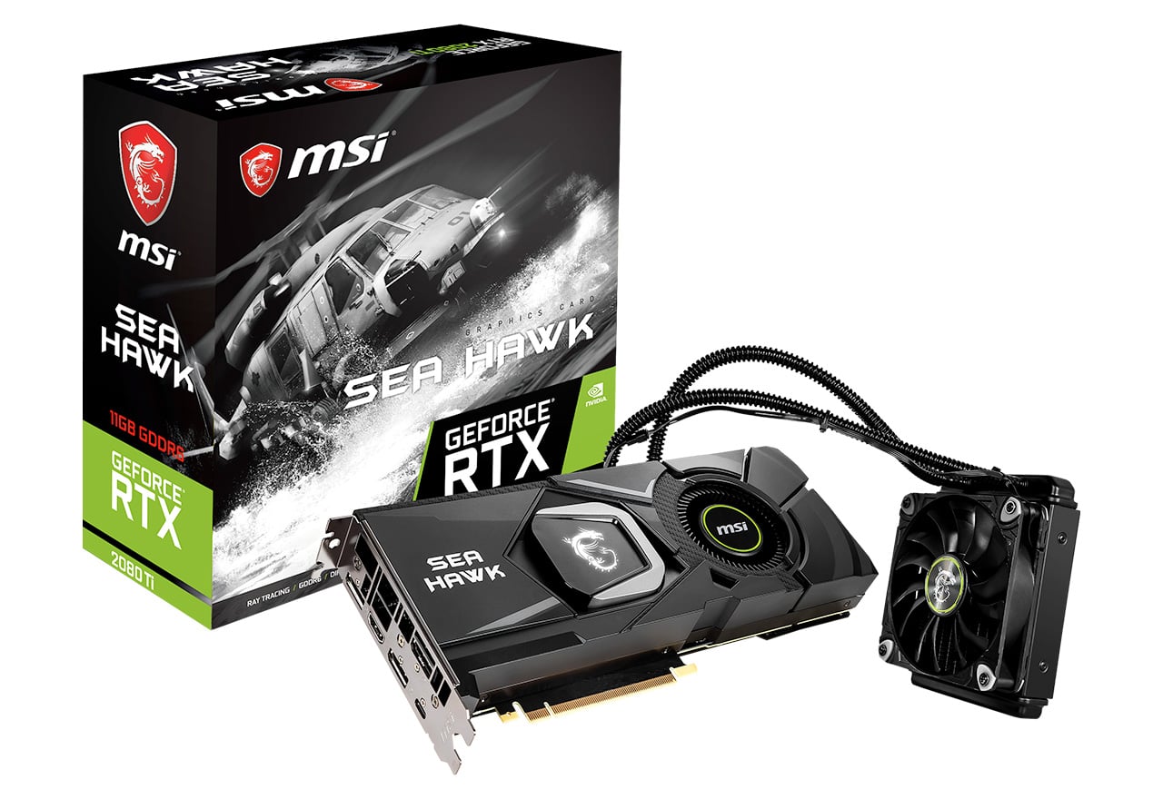 GeForce RTX 2080 Ti SEA HAWK X | MSI グラフィックボード GeForce