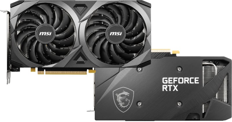 GeForce RTX 3050 VENTUS 2X 8G OC | MSI グラフィックボード GeForce