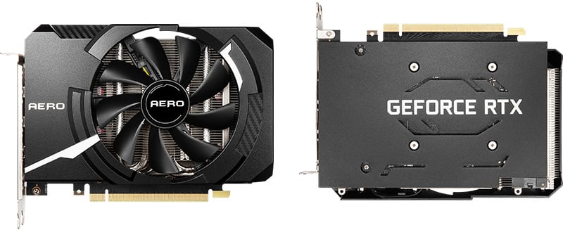 GeForce RTX 3060 Ti AERO ITX 8G OC LHR | MSI グラフィックボード