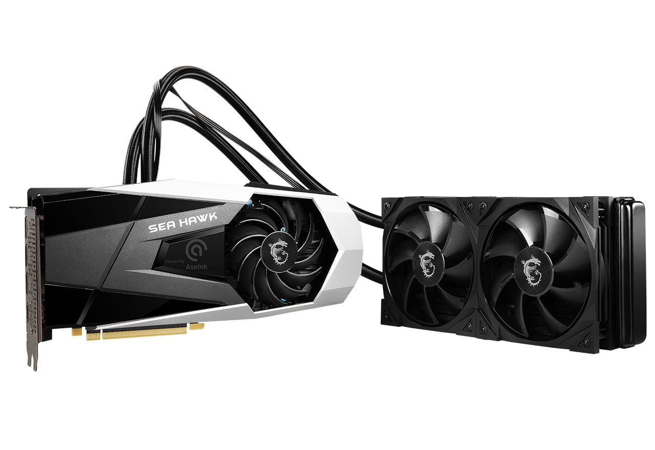 GeForce RTX 3080 SEA HAWK X 10G LHR | MSI グラフィックボード