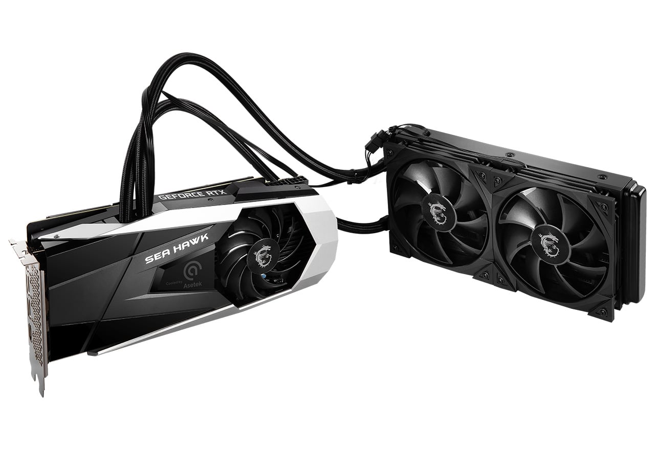 GeForce RTX 3080 SEA HAWK X 10G LHR | MSI グラフィックボード