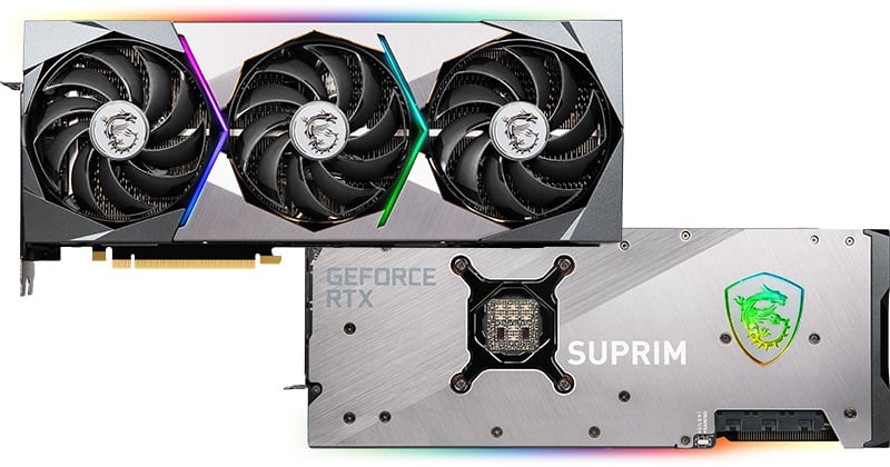 GeForce RTX 3080 Ti SUPRIM X 12G | MSI グラフィックボード GeForce