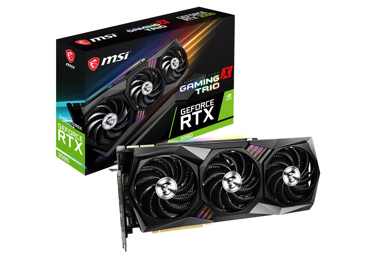 GeForce RTX 3090 GAMING X TRIO 24G | MSI グラフィックボード