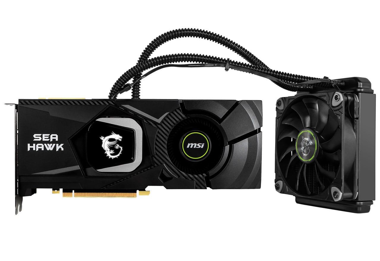 GeForce RTX 2080 SEA HAWK X | MSI グラフィックボード GeForce RTX