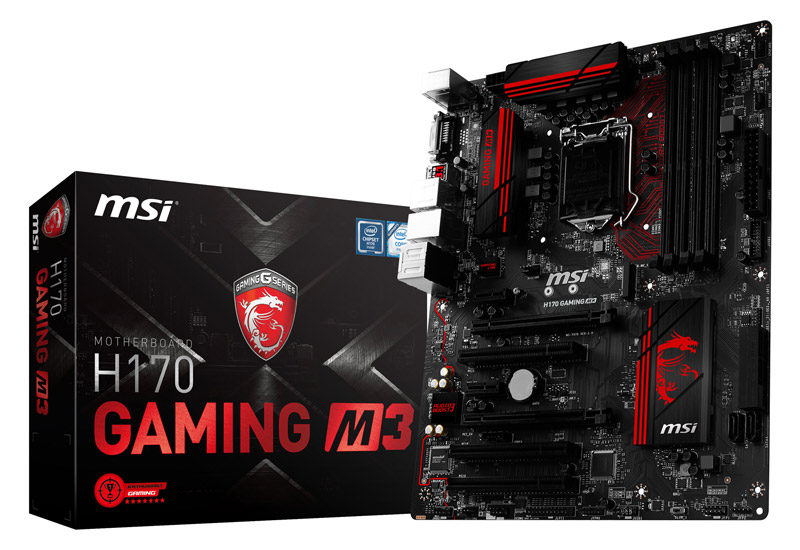 H170 GAMING M3 | MSI マザーボード Intel H170チップセット | 株式
