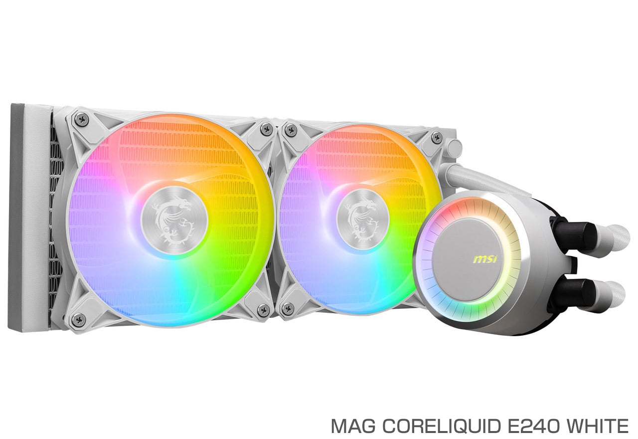 MAG CORELIQUID Eシリーズ | MSI 水冷一体型CPUクーラー | 株式会社アスク