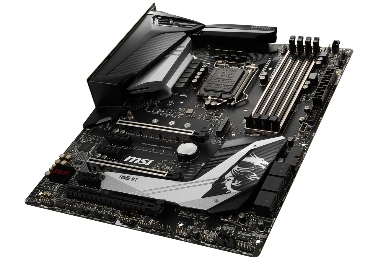 MPG Z390 GAMING PRO CARBON | MSI マザーボード Intel Z390チップ