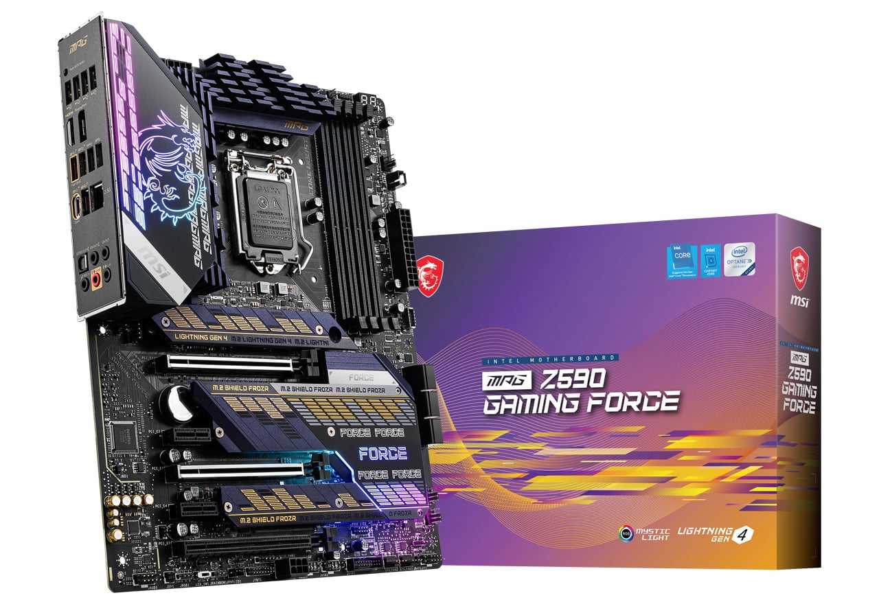 MPG Z590 GAMING FORCE | MSI マザーボード Intel Z590チップセット