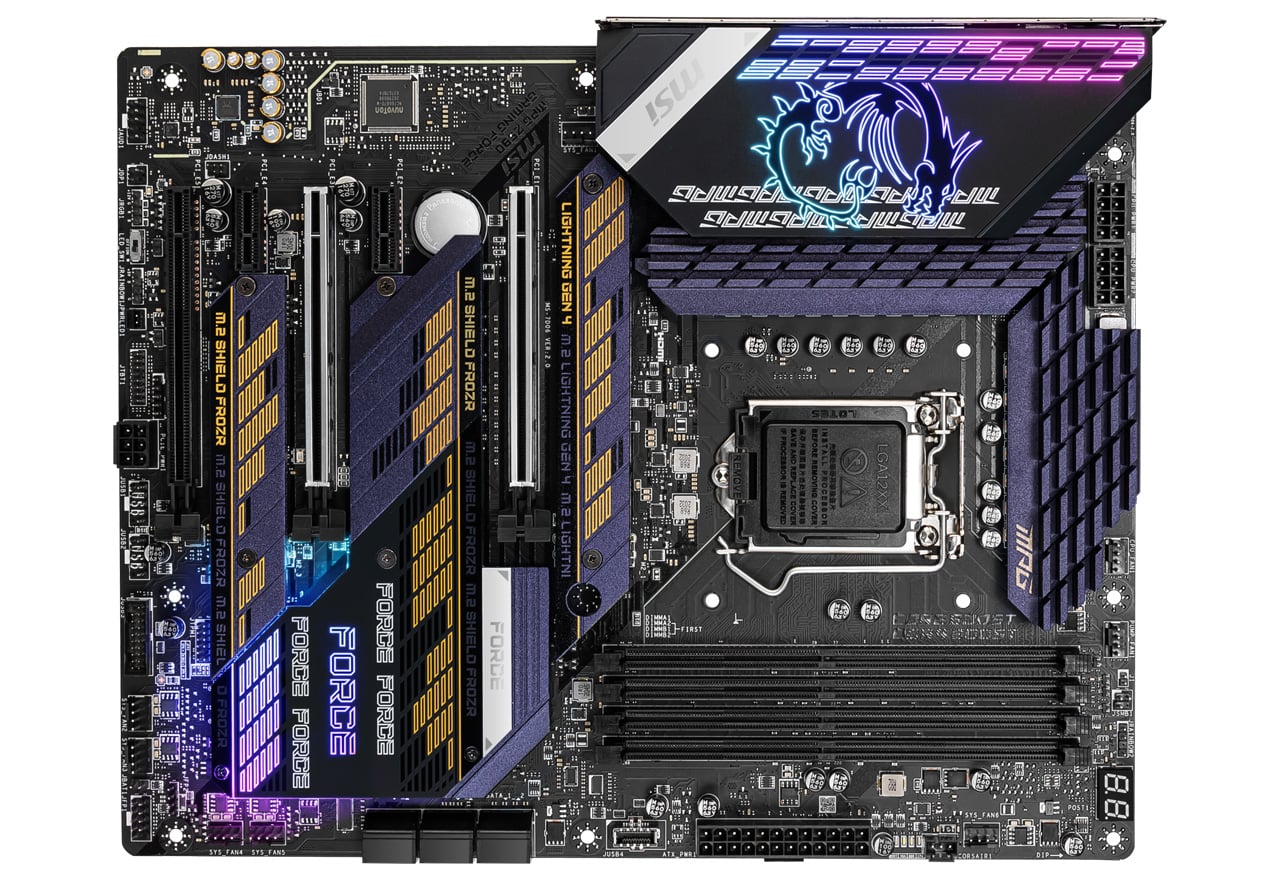 MPG Z590 GAMING FORCE | MSI マザーボード Intel Z590チップセット