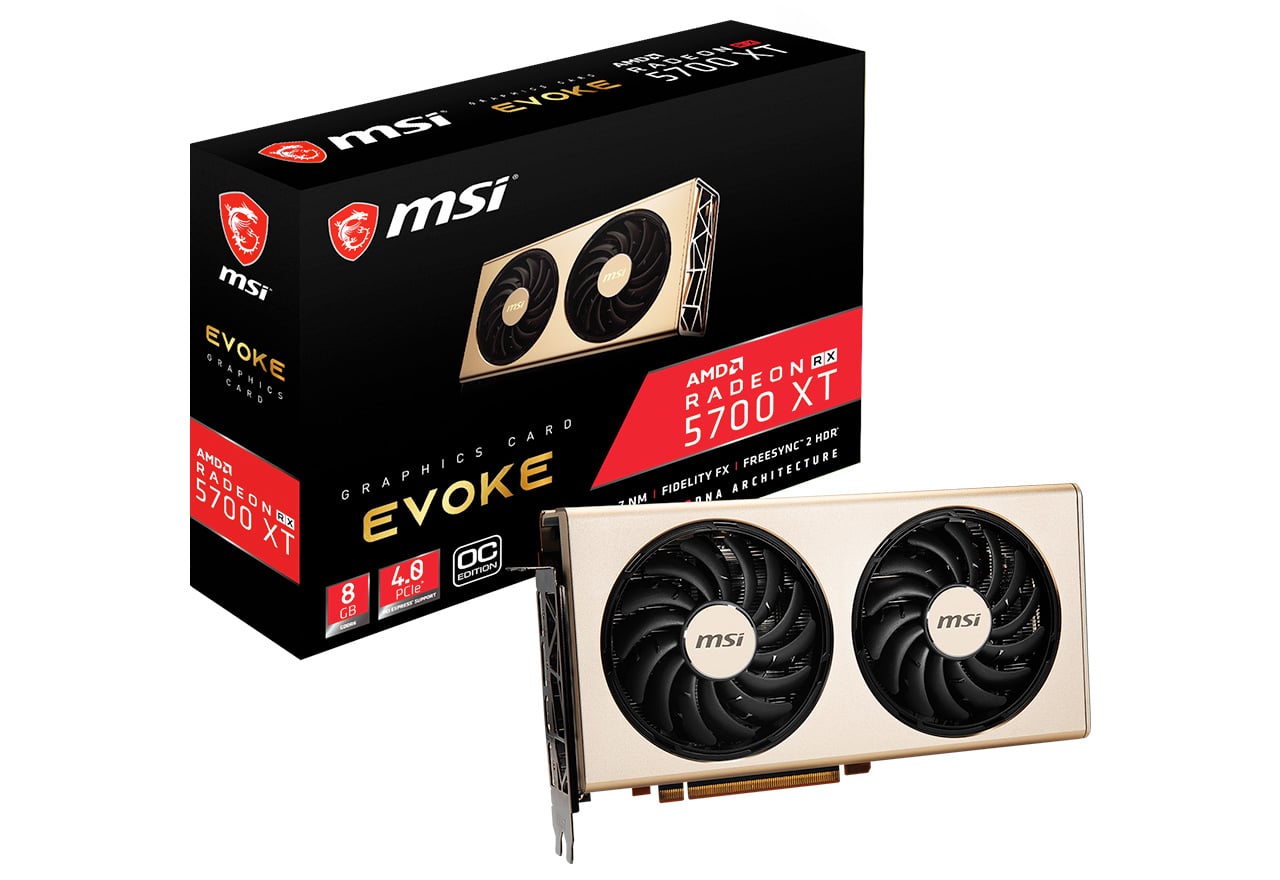 Radeon RX 5700 XT EVOKE OC | MSI グラフィックボード RADEON RX 5700