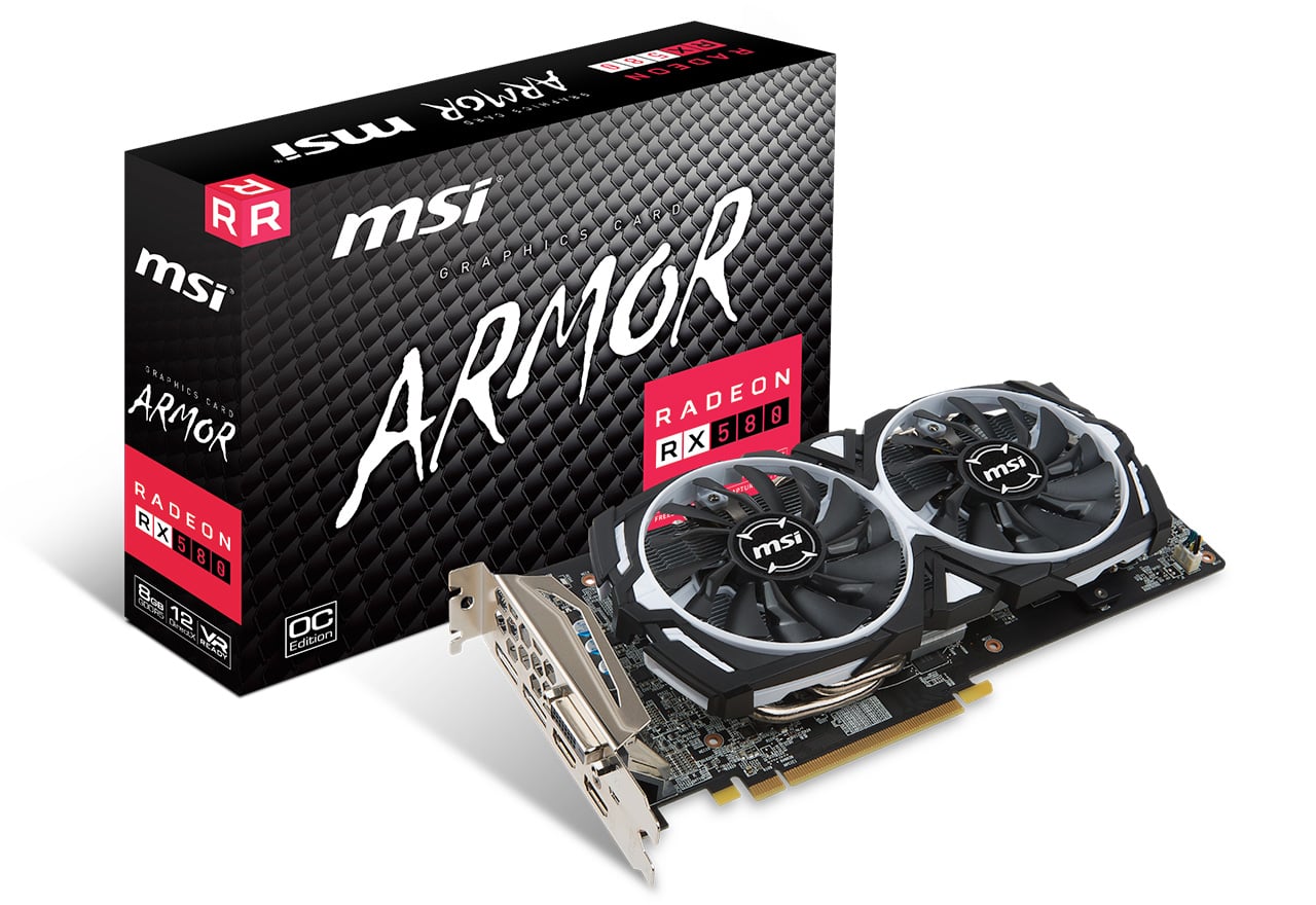 Radeon RX 580 ARMOR 8G OC J | MSI グラフィックボード RADEON RX 580