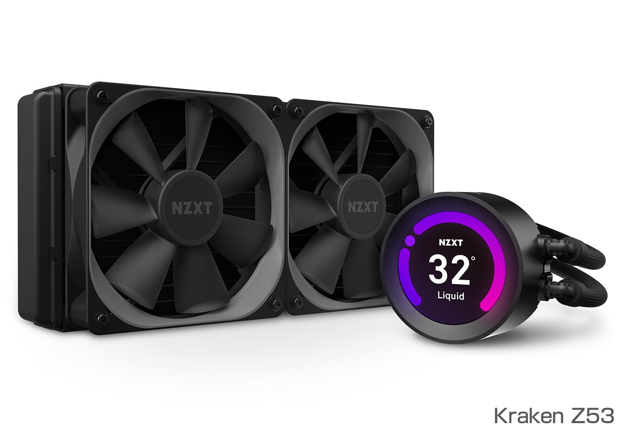Kraken Zシリーズ | NZXT 水冷一体型CPUクーラー | 株式会社アスク