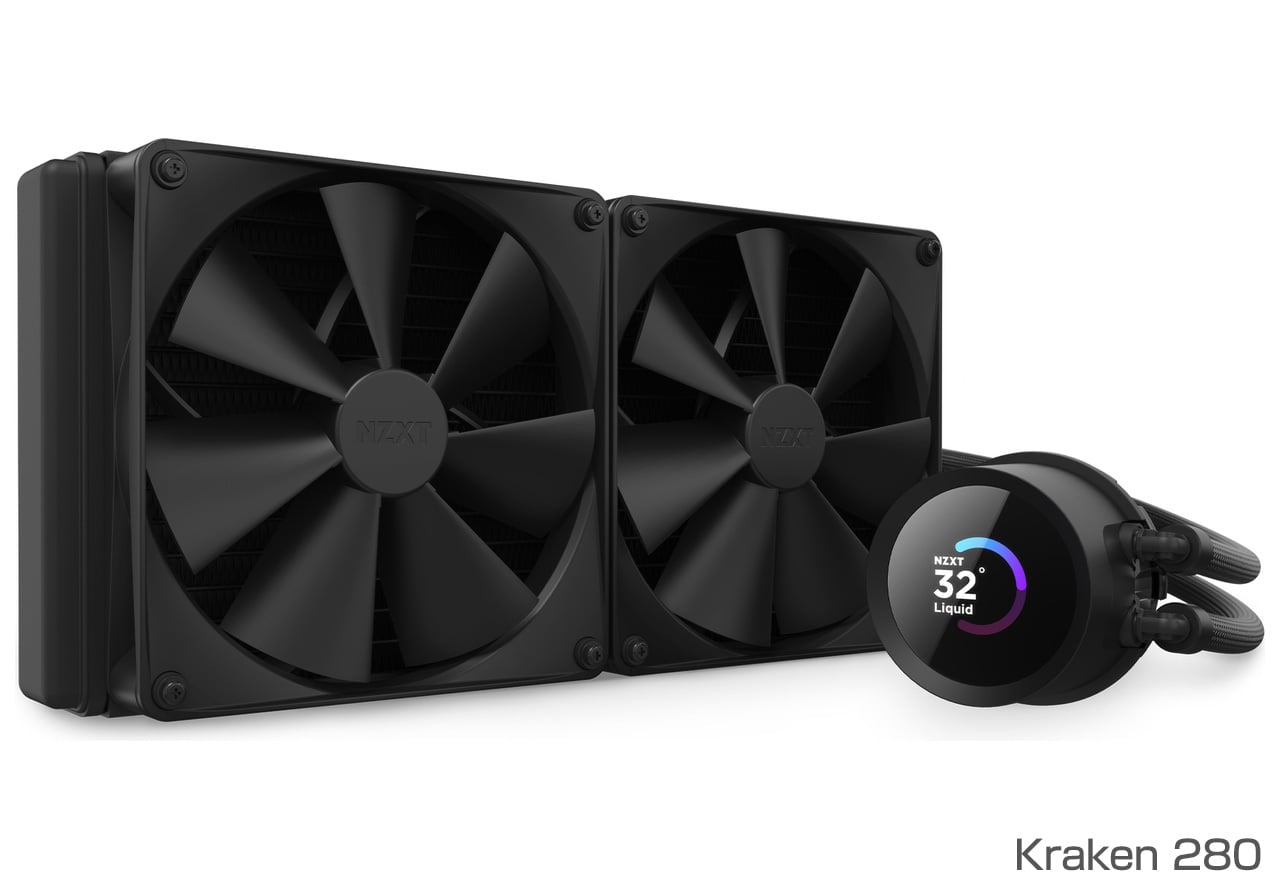 Krakenシリーズ | NZXT 水冷一体型CPUクーラー | 株式会社アスク