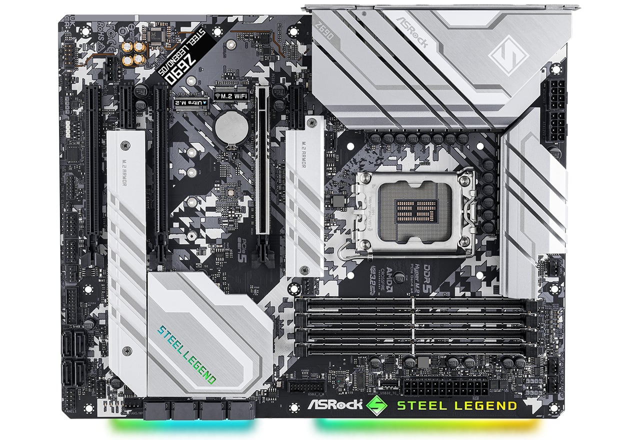 Z690 Steel Legend/D5 | ASRock マザーボード Intel Z690チップセット