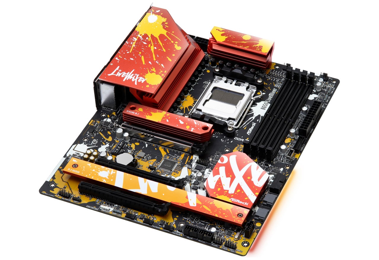 B650 LiveMixer | ASRock マザーボード AMD B650チップセット | 株式