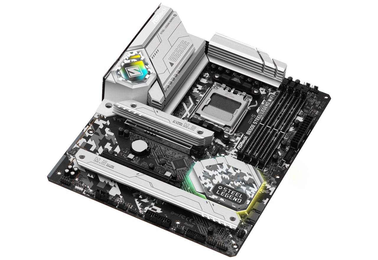 B650E Steel Legend WiFi | ASRock マザーボード AMD B650チップセット