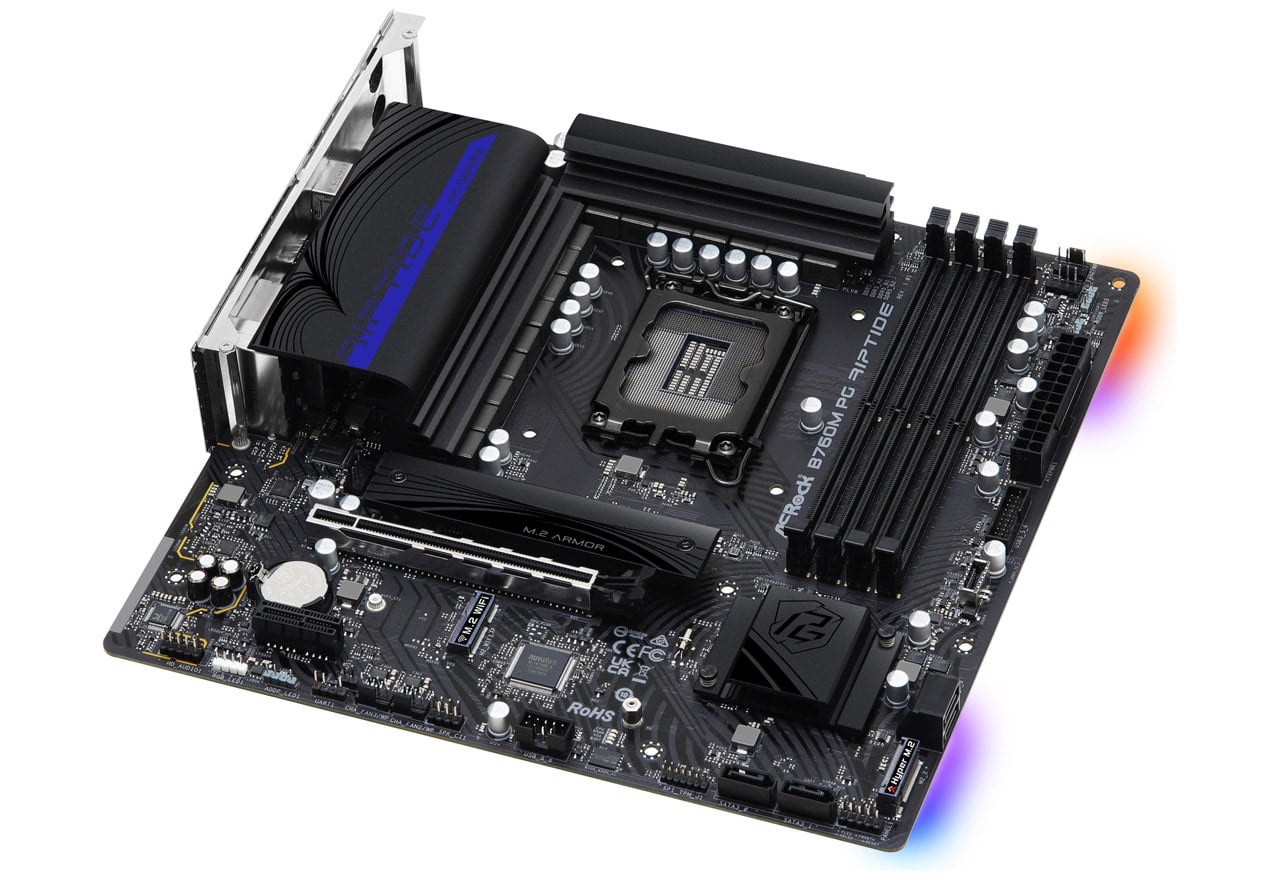 B760M PG Riptide | ASRock マザーボード Intel B760チップセット