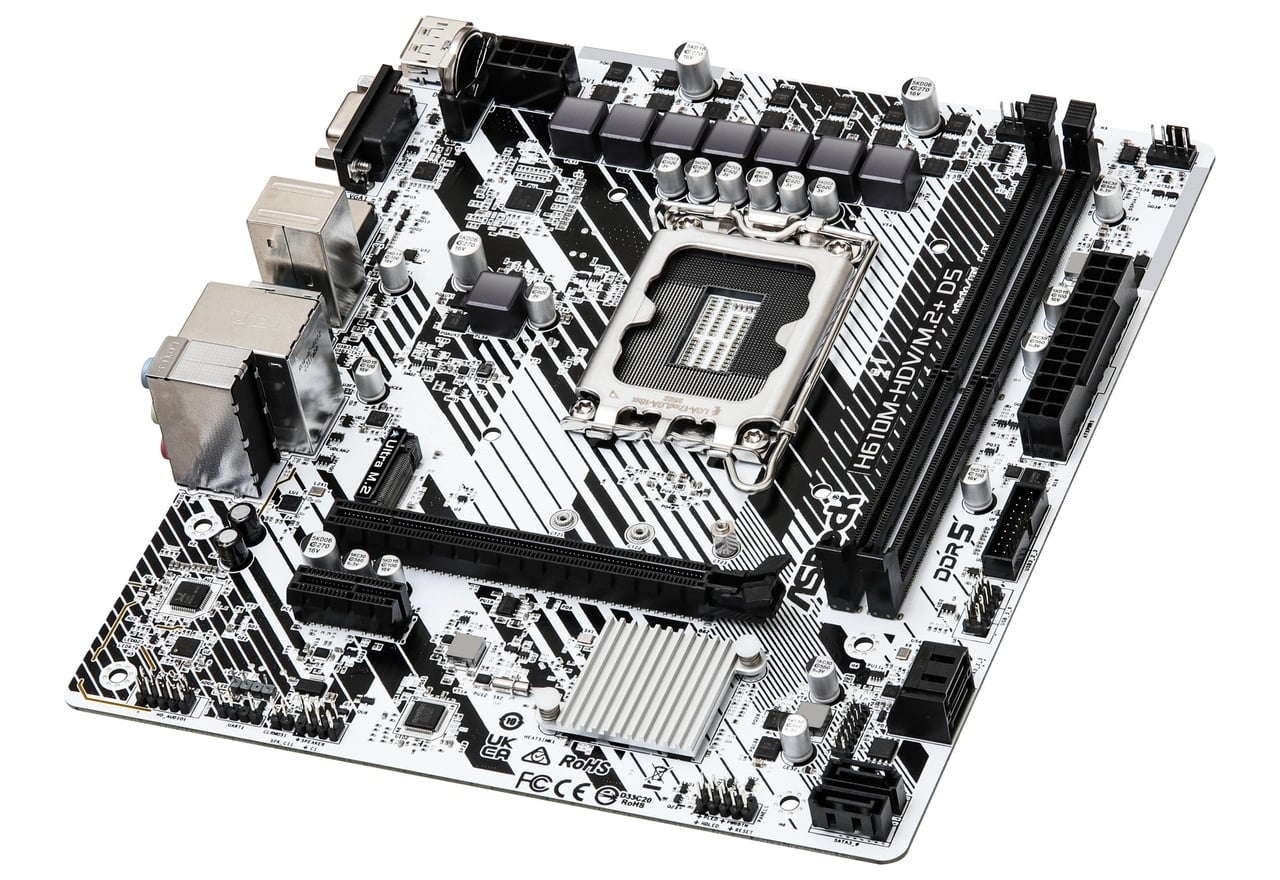H610M-HDV/M.2+ D5 | ASRock マザーボード Intel H610チップセット