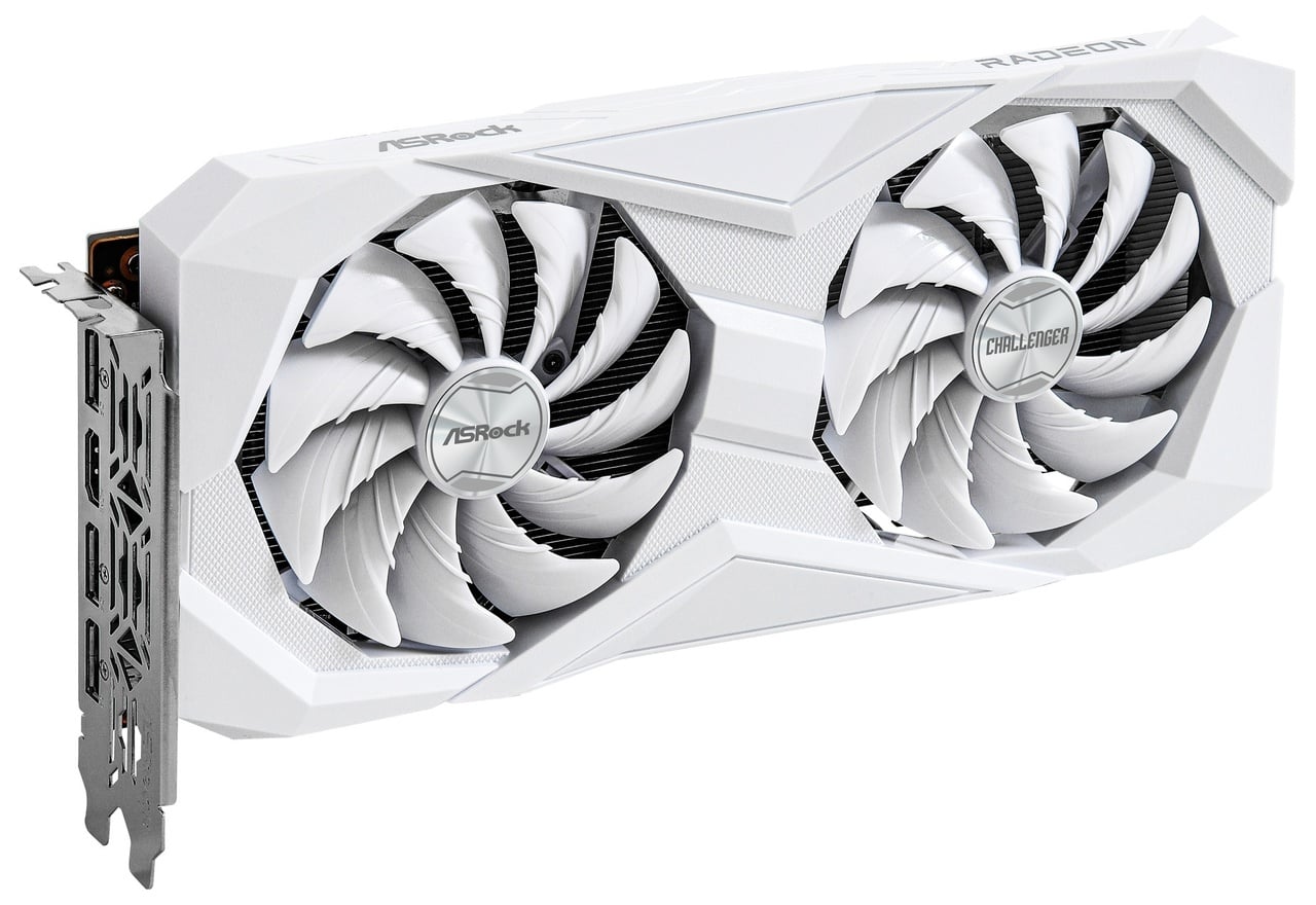 Radeon RX 6600 Challenger White 8G | ASRock グラフィックボード