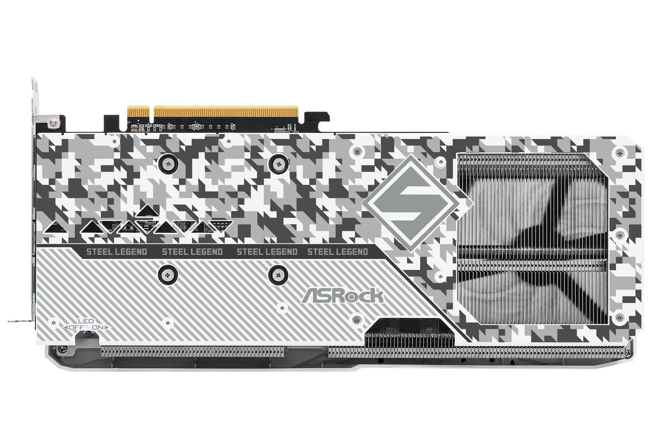 Radeon RX 7600 XT Steel Legend 16GB OC | ASRock グラフィックボード