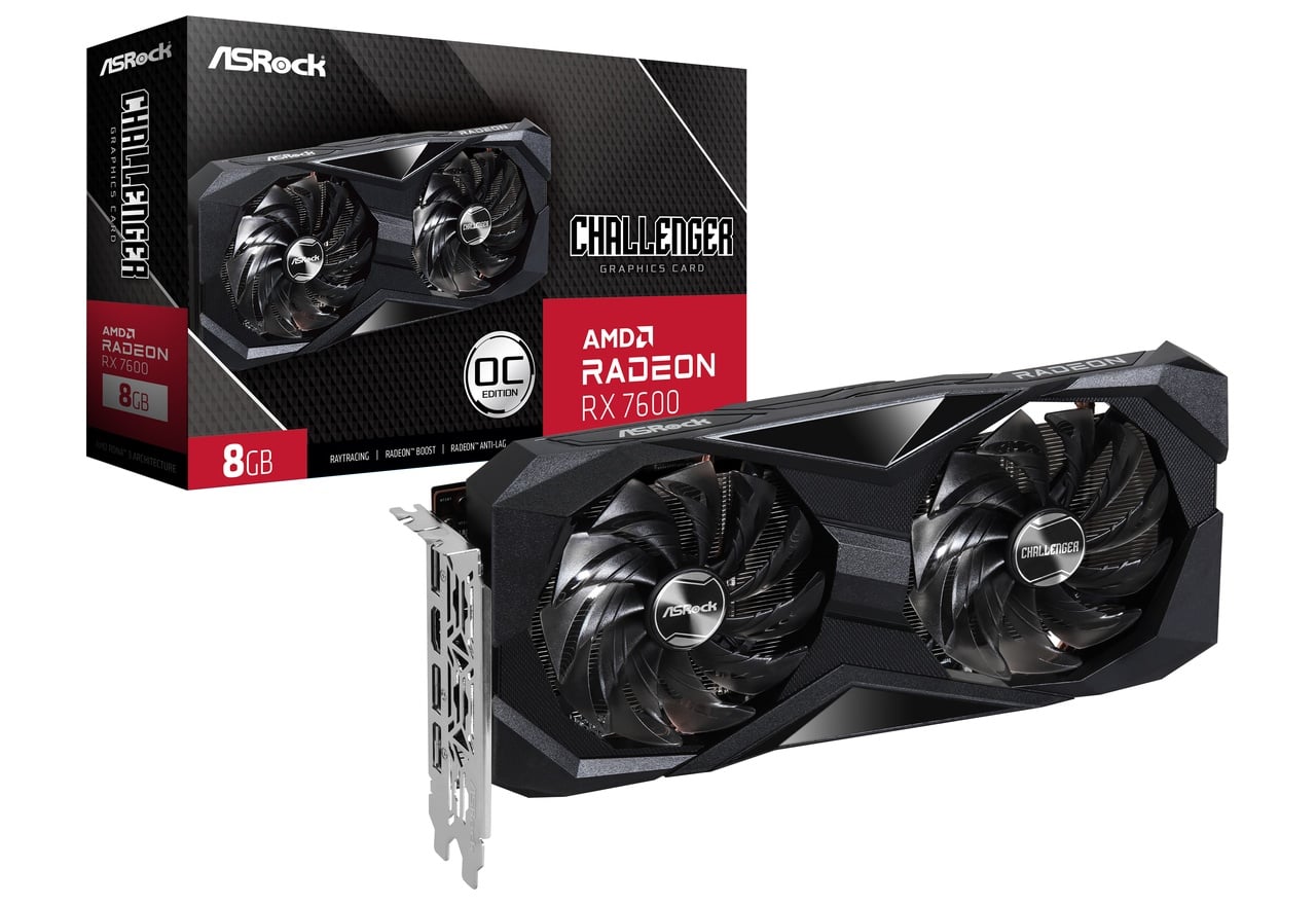 Radeon RX 7600 Challenger 8GB OC | ASRock グラフィックボード