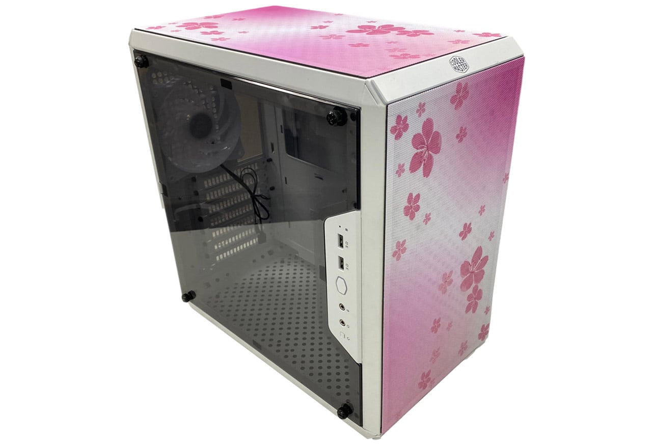 Q500L Sakura Edition with V750 Semi | Cooler Master ミドルタワー型