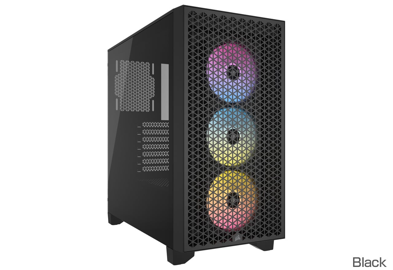 3000D RGB Tempered Glassシリーズ | CORSAIR ミドルタワー型PCケース