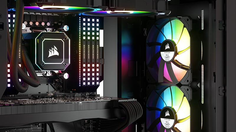 iCUE 4000X RGB Tempered Glassシリーズ | CORSAIR ミドルタワー型PC