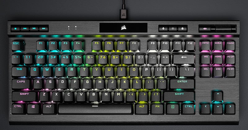K70 RGB TKL CHAMPIONシリーズ | CORSAIR ゲーミングキーボード | 株式
