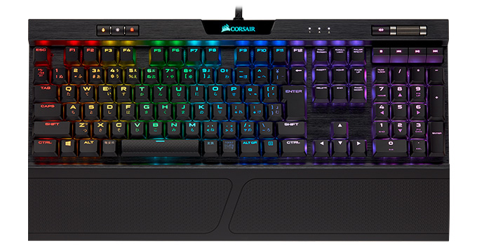 K70 RGB MK.2 LOW PROFILE RAPIDFIRE | CORSAIR ゲーミングキーボード