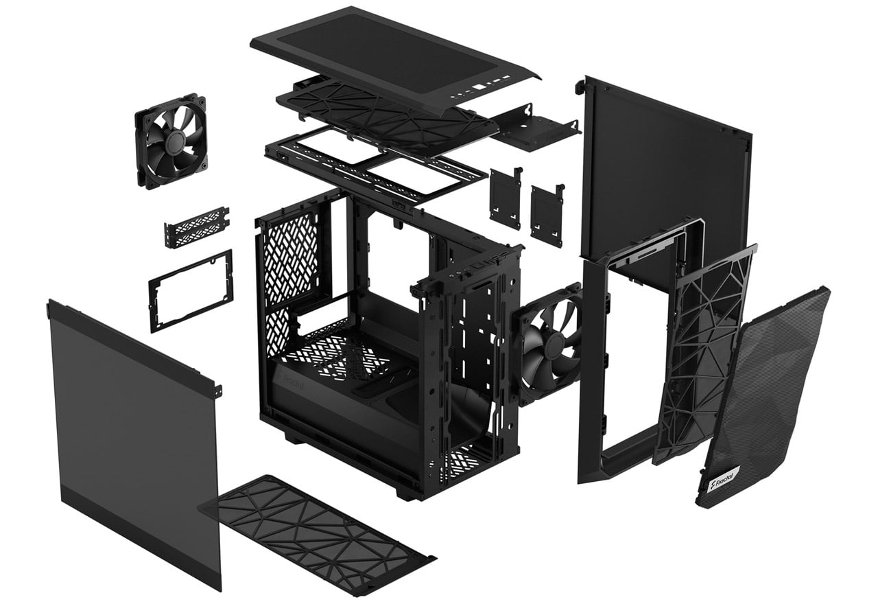 Meshify 2 Nano TG | Fractal Design ミニタワー型PCケース | 株式会社
