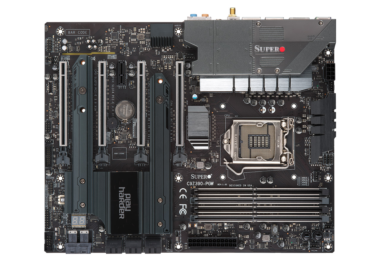 C9Z390-PGW | SuperO マザーボード Intel Z390チップセット | 株式会社