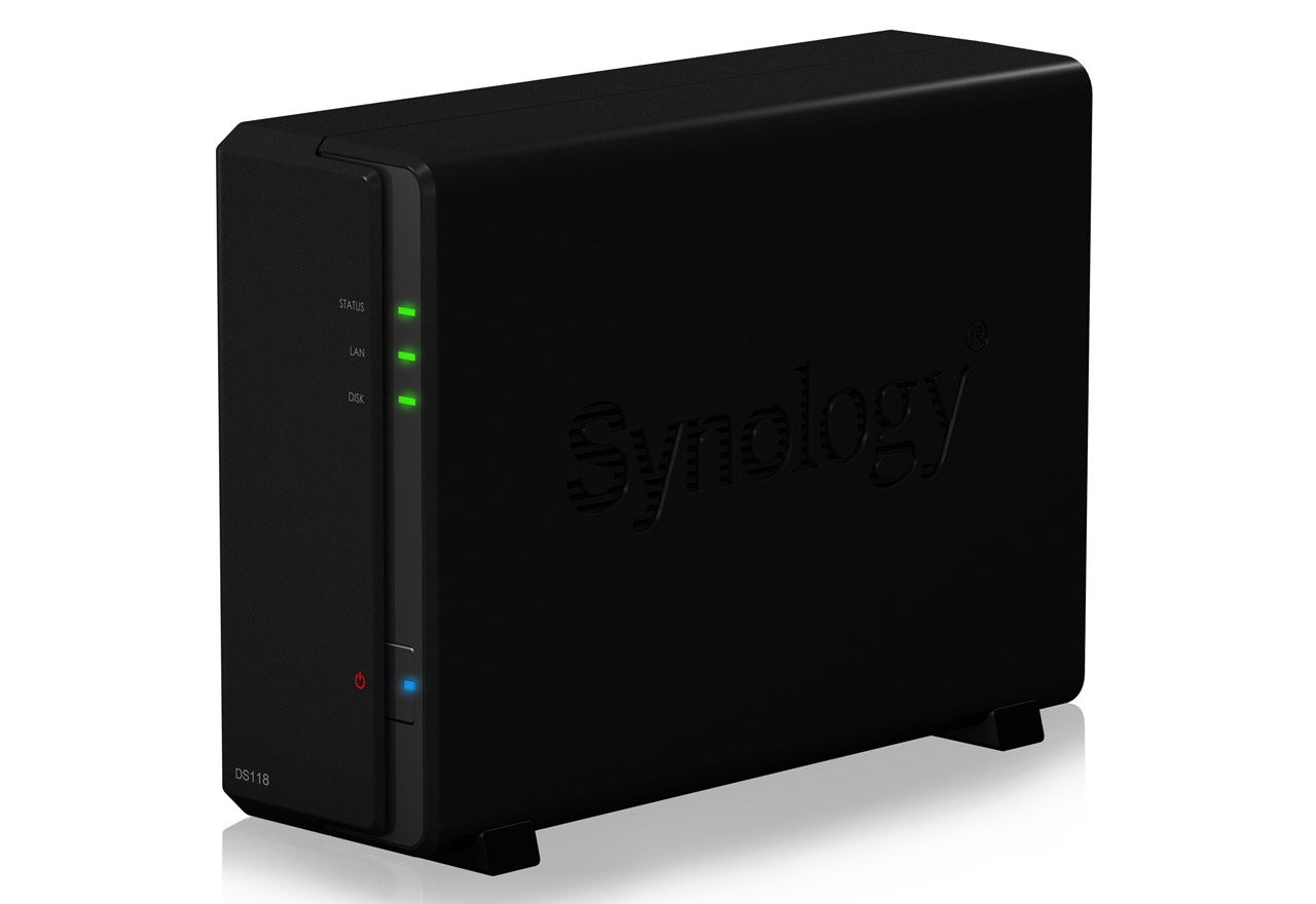 DiskStation DS118 | Synology 1ベイオールインワンNASキット | 株式