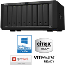 DiskStation DS1817+ | Synology ビジネス向け 8ベイオールインワンNAS