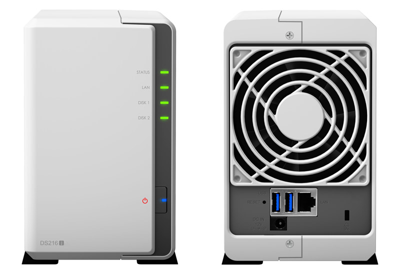 DiskStation DS216j | Synology 2ベイオールインワンNASキット | 株式