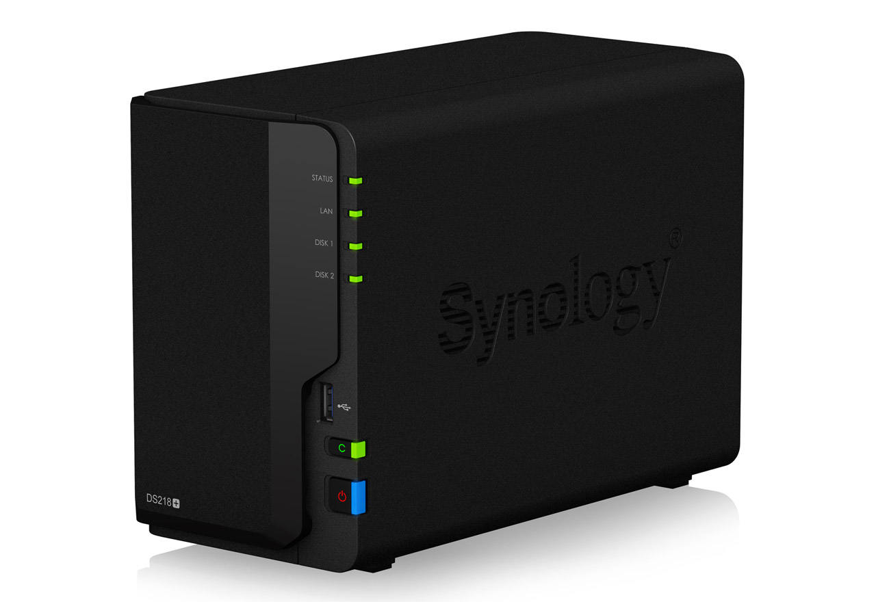 DiskStation DS218+ | Synology ビジネス向け 2ベイオールインワンNAS