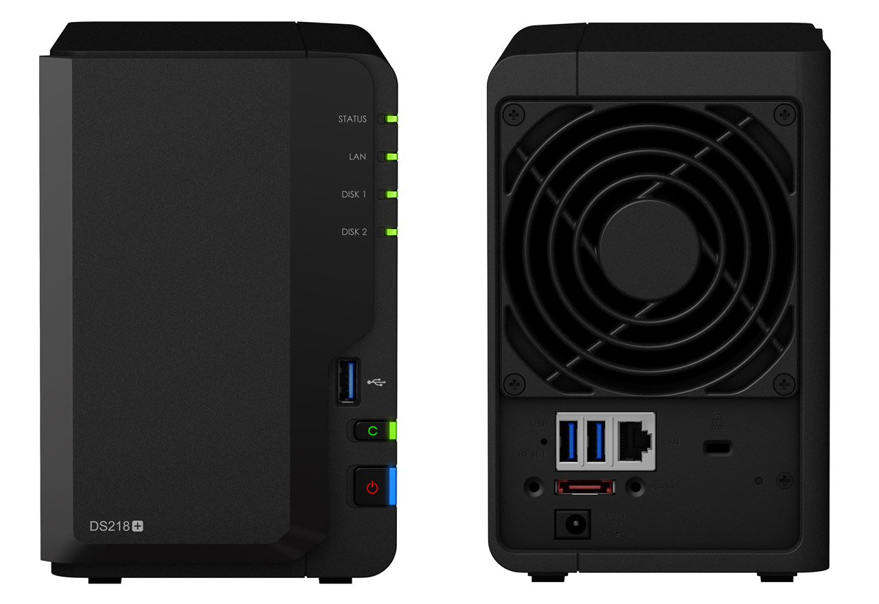 DiskStation DS218+ | Synology ビジネス向け 2ベイオールインワンNAS