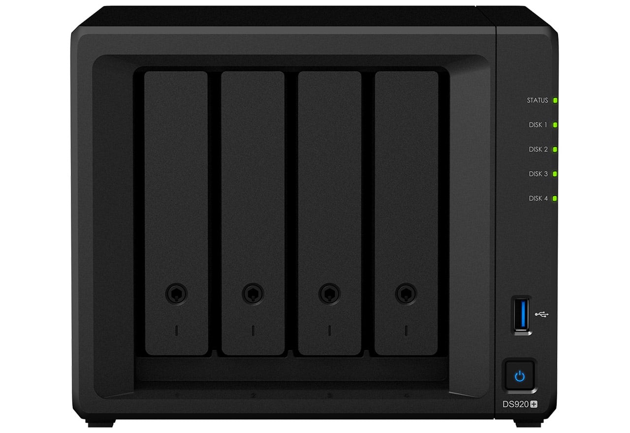 DiskStation DS920+ | Synology ビジネス向け 4ベイオールインワンNAS