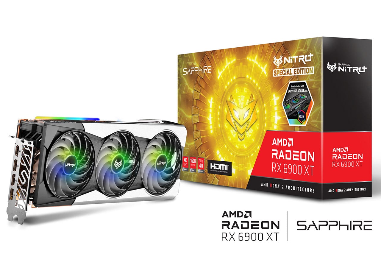 SAPPHIRE NITRO+ Radeon RX 6900 XT OC 16G GDDR6 Special Edition