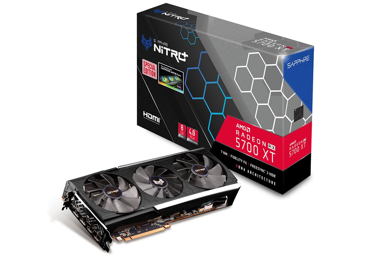 SAPPHIRE NITRO+ RADEON RX 5700 XT 8G GDDR6 SPECIAL EDITION