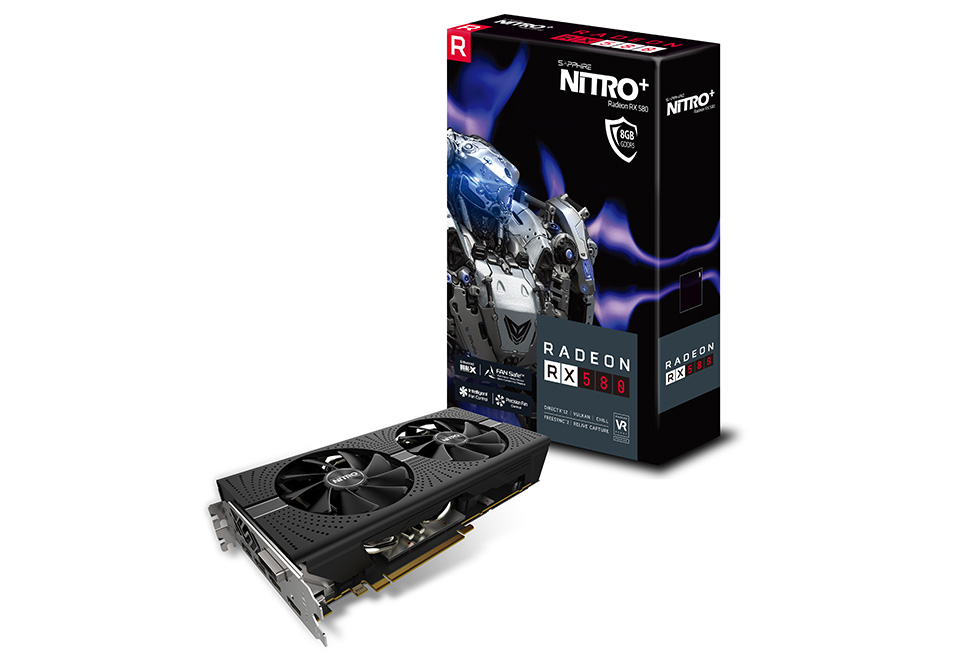 SAPPHIRE NITRO+ RADEON RX 580 8G GDDR5 OC | SAPPHIRE グラフィック