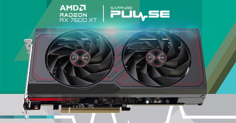 SAPPHIRE PULSE Radeon RX 7600 XT GAMING OC 16GB GDDR6 | SAPPHIRE
