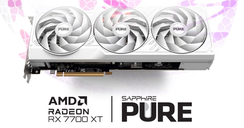 SAPPHIRE PURE Radeon RX 7800 XT GAMING OC 16GB GDDR6 | SAPPHIRE