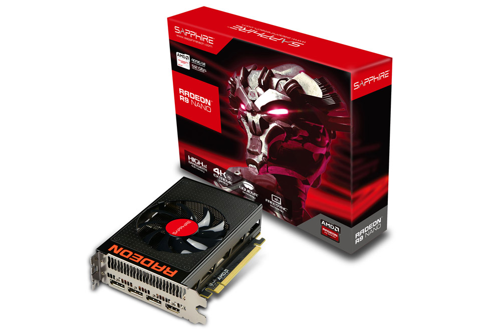 Sapphire Radeon R9 Nano 4G HBM | SAPPHIRE グラフィックボード