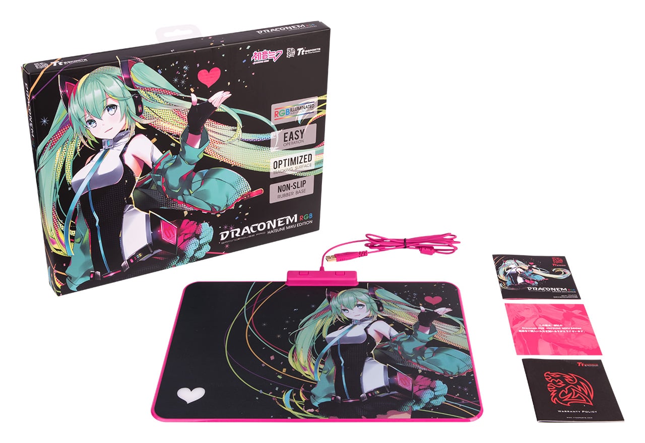 DRACONEM RGB HATSUNE MIKU EDITION | Tt eSPORTS ゲーミングマウス