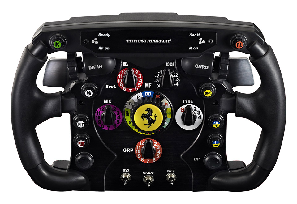 Ferrari F1 Wheel Add-On | Thrustmaster ステアリングコントローラー