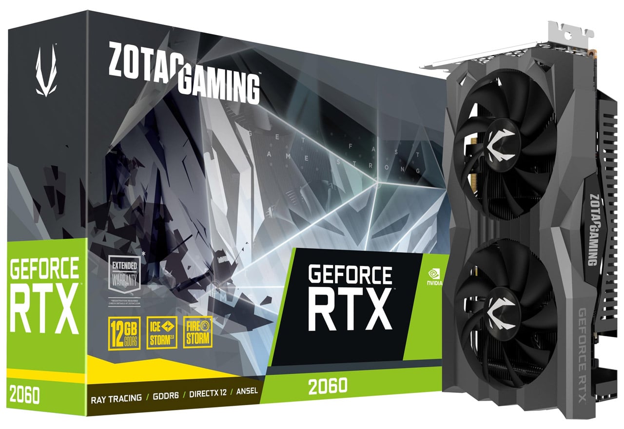 ZOTAC GAMING GeForce RTX 2060 Twin Fan 12GB | ZOTAC NVIDIA