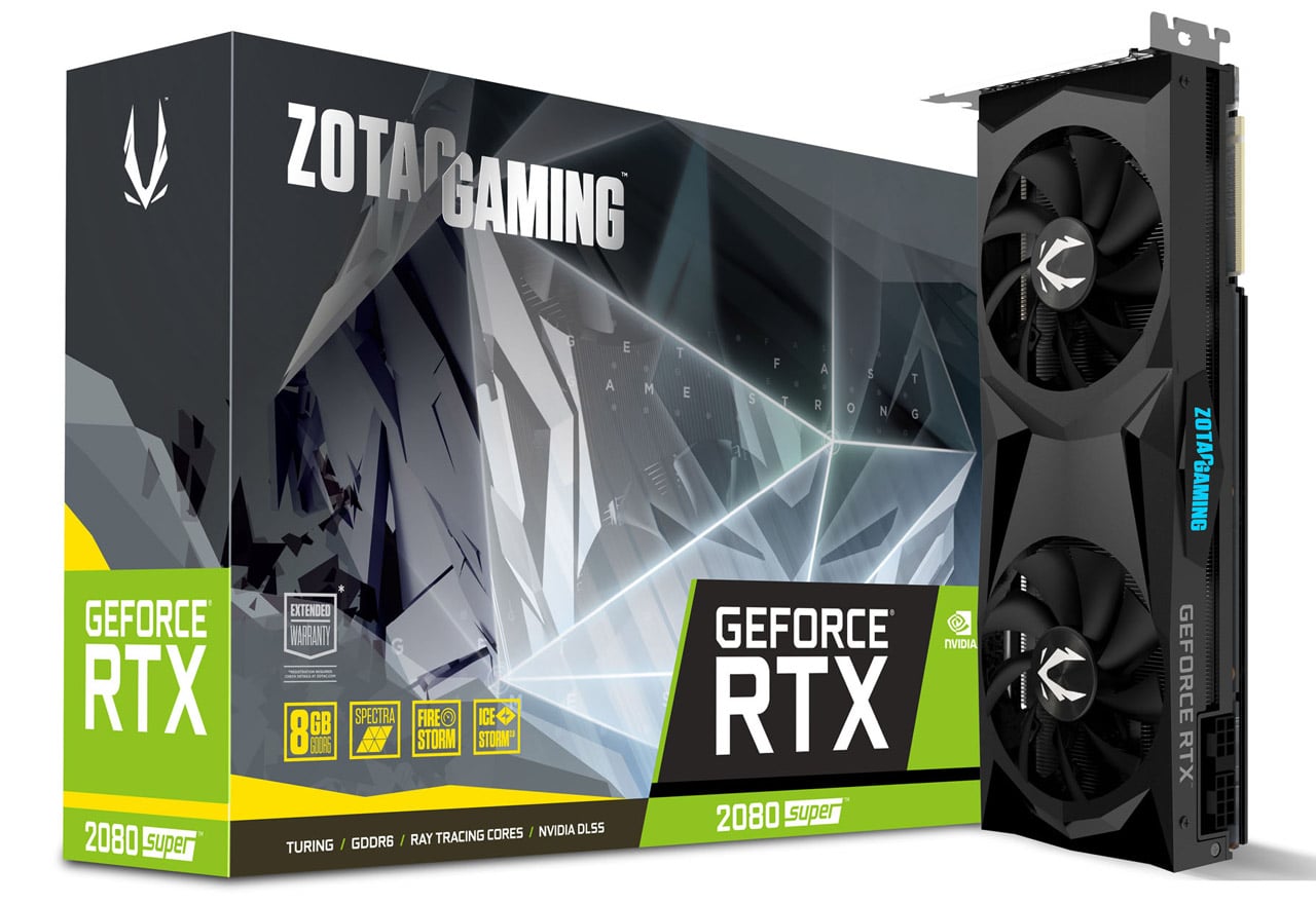 ZOTAC GAMING GeForce RTX 2080 SUPER Twin Fan | ZOTAC NVIDIA